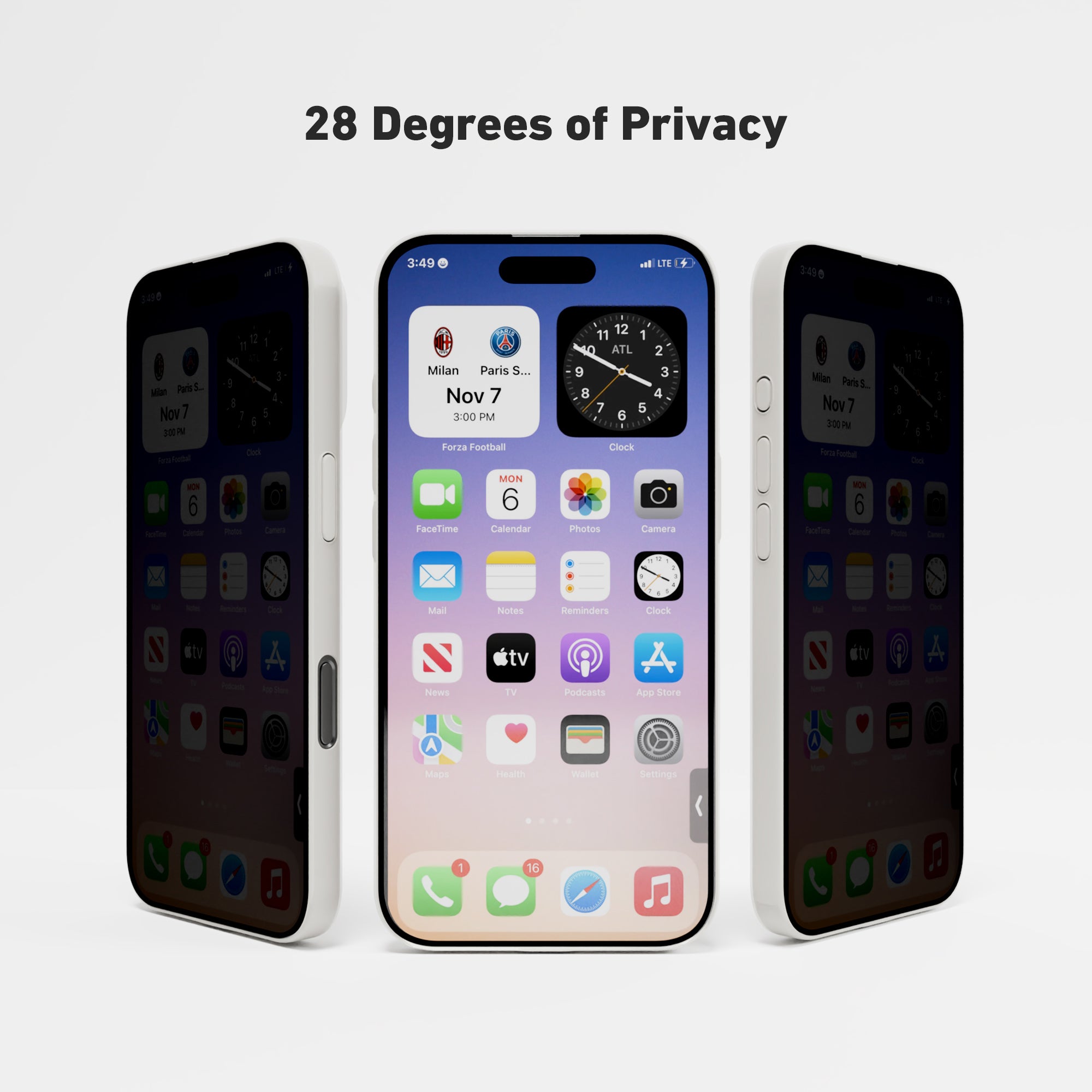 iPhone 15 Privacy Glass Screen Protector - Image 4